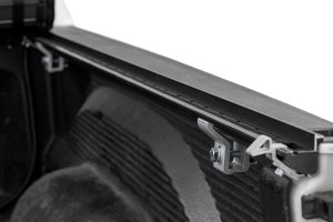 Ram 1500 Hard Roll Up Bed Cover - Rough Country - Flush, Low-Profile Design - Matte Black - '11-'18